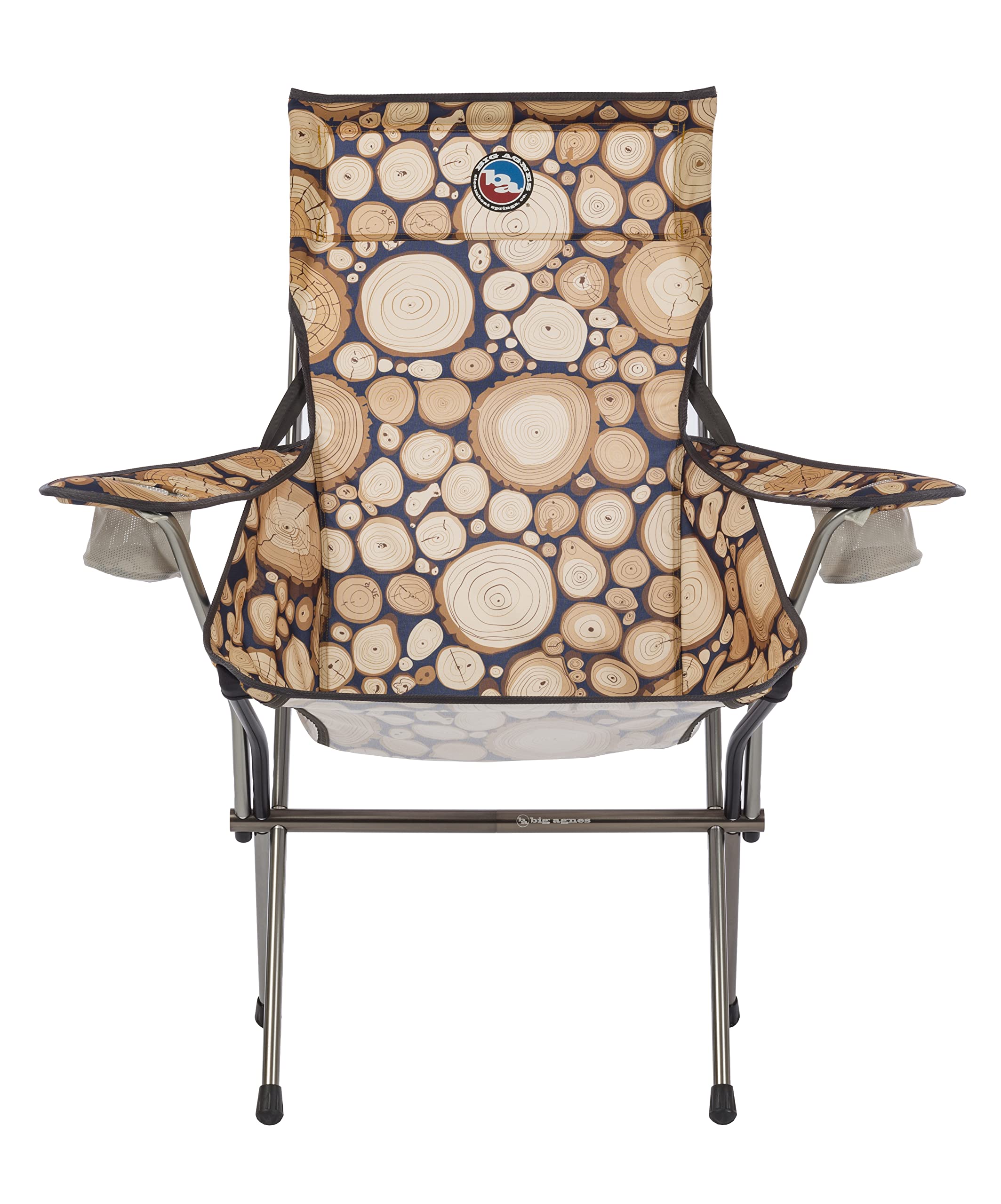 Big Agnes Big Six Armchair backrest offers extended support for long campsite lounging
