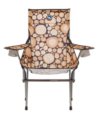 Big Agnes Big Six Armchair backrest offers extended support for long campsite lounging