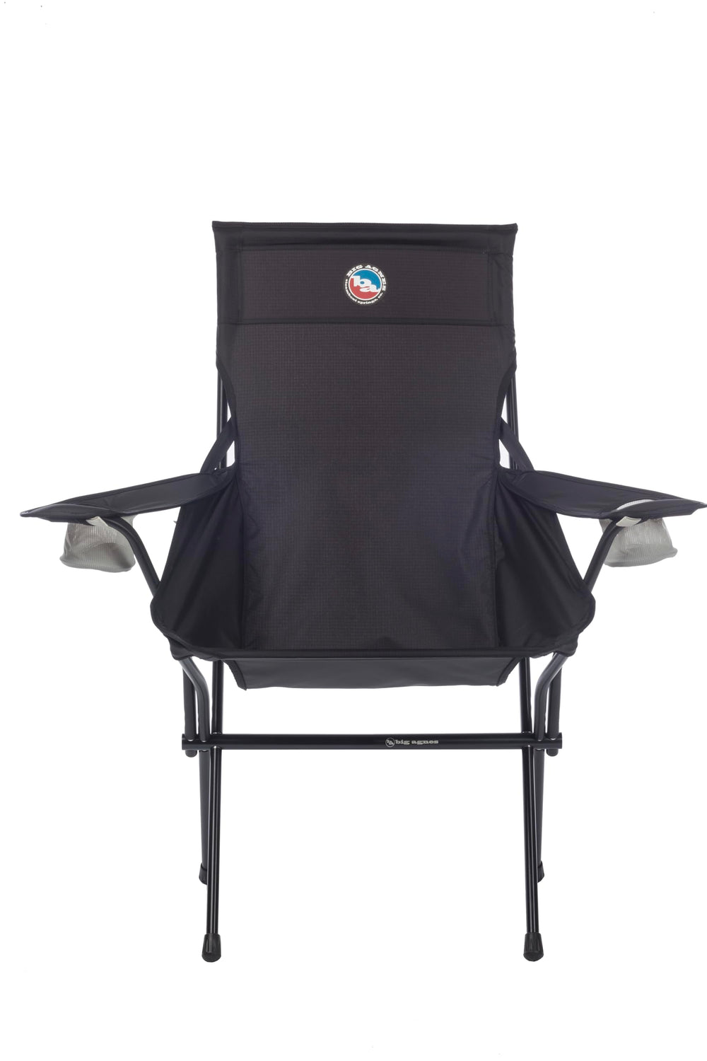Big Agnes Big Six Armchair with tall back for added support at the campsite.