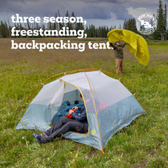 Big Agnes Blacktail durable pole assembly enables quick, reliable setup