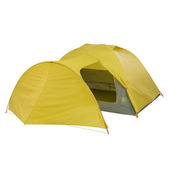 Big Agnes Blacktail tent setup shows quick, easy pitch for fast campsite readiness.