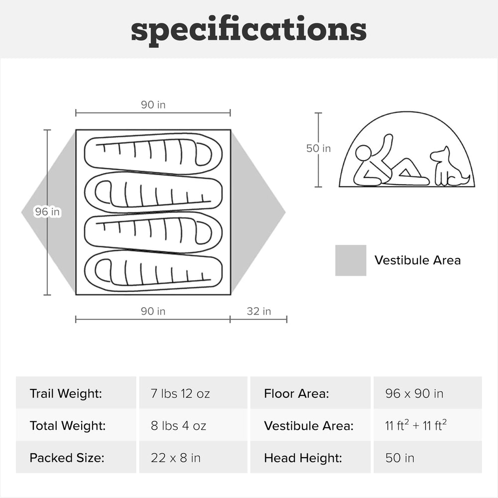 Big Agnes Blacktail ultralight packability supports backpacking and weekend trips.