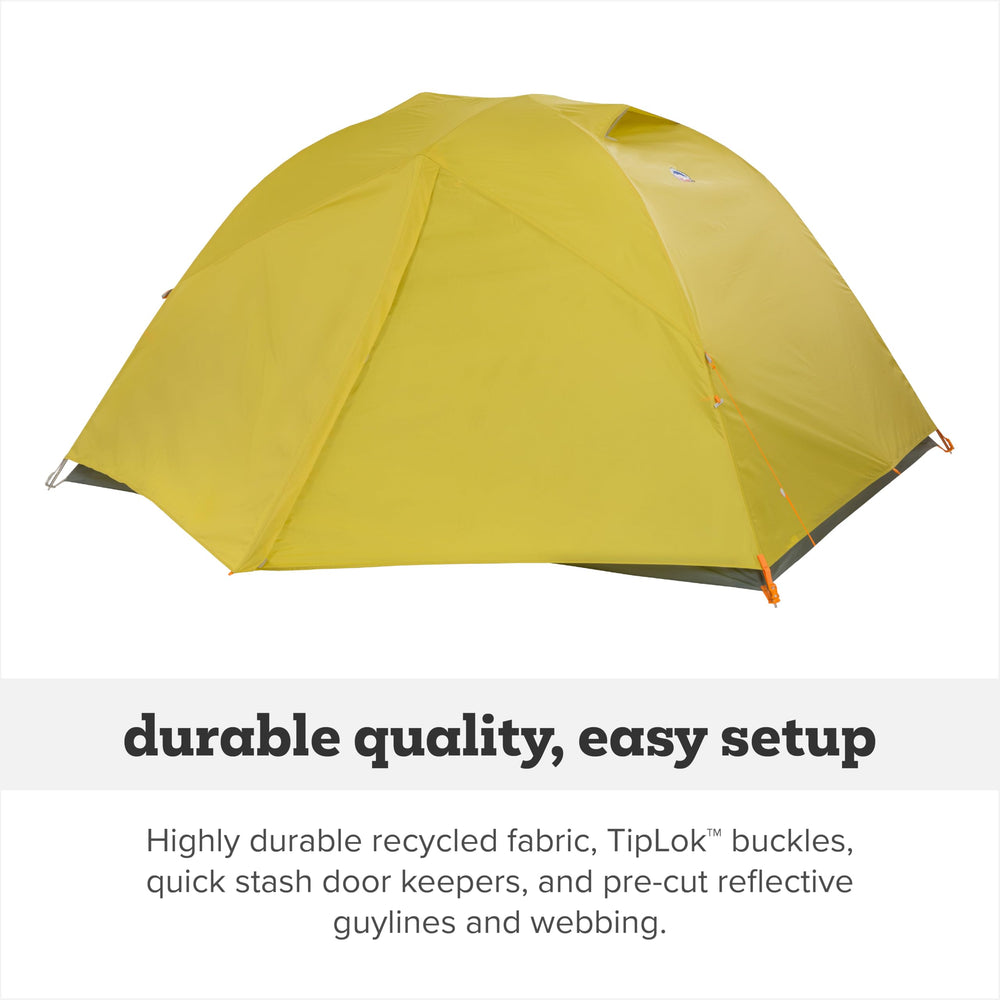 Big Agnes Blacktail ventilation with low and high outlets