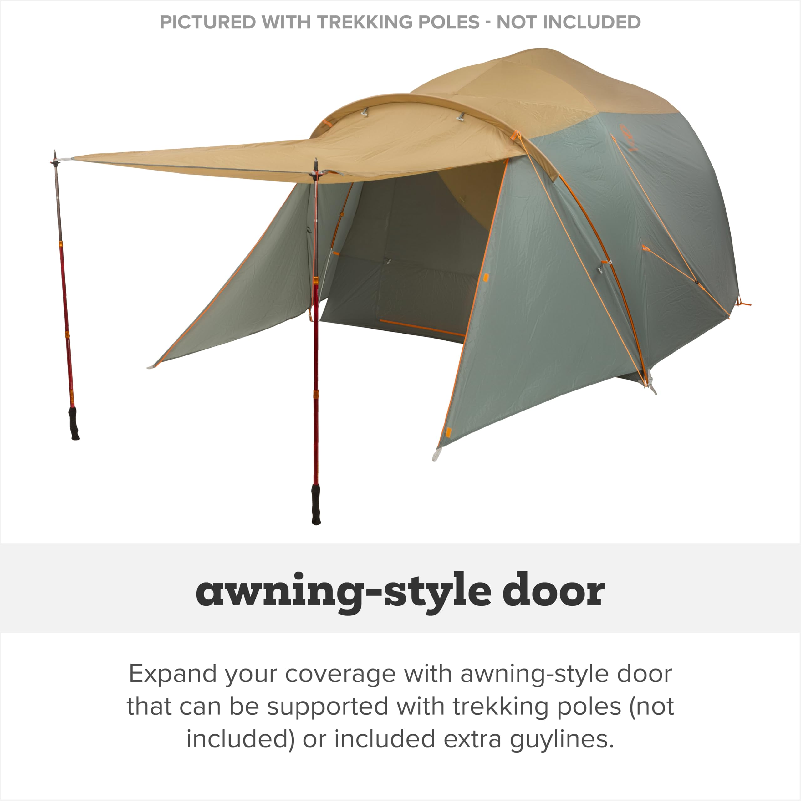 Big Agnes Bunk House footprints compatibility for shelter-only setups.