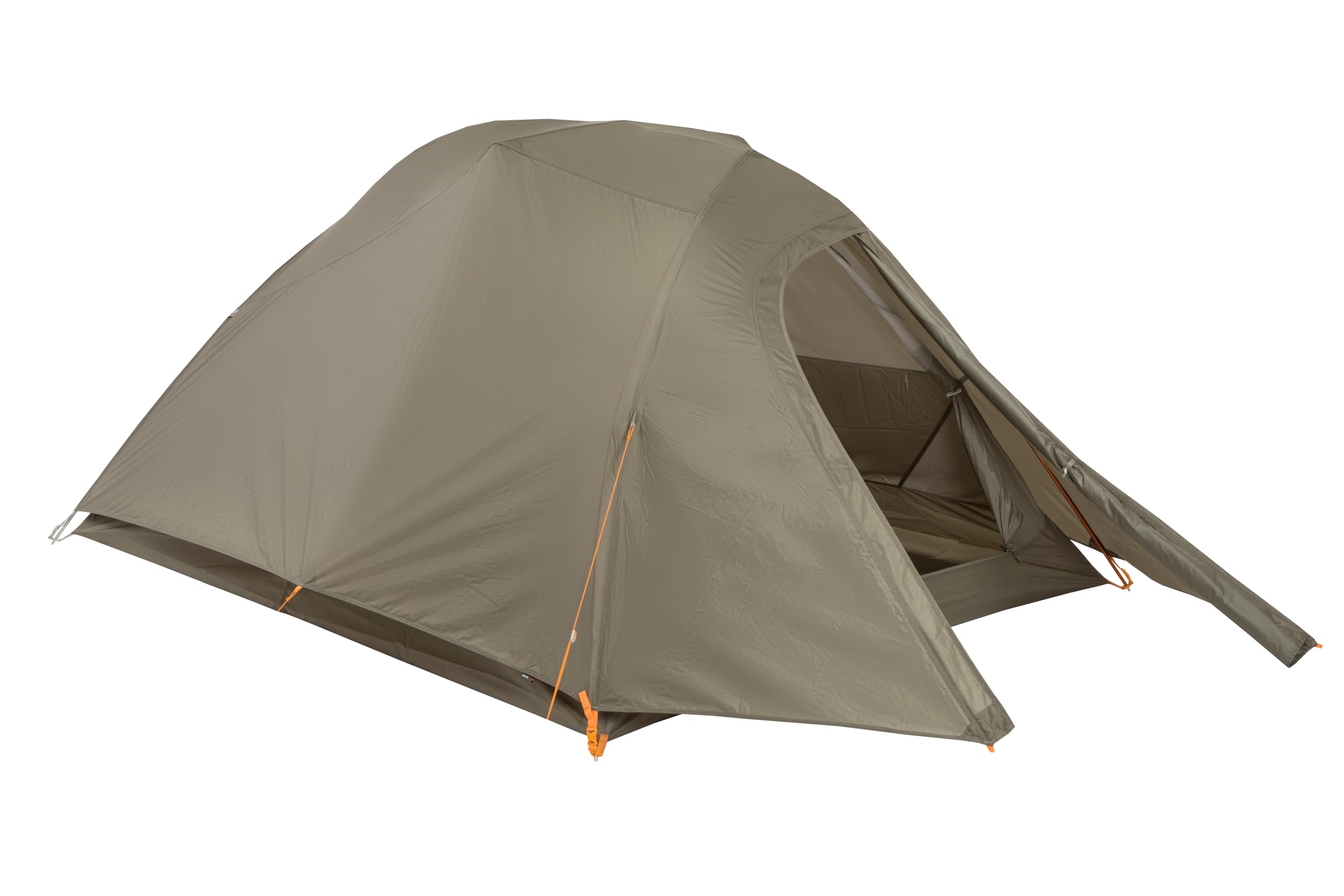 Big Agnes C Bar tent interior with mesh pockets for organization.