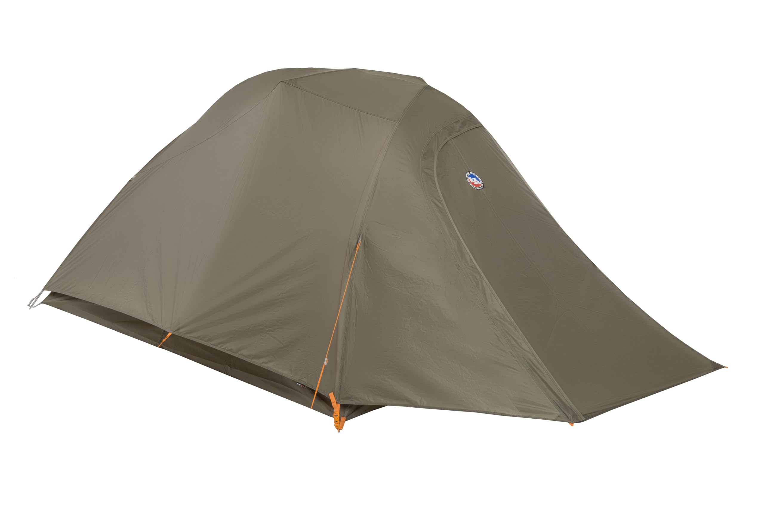 Big Agnes C Bar tent setup demonstrating quick single-pole assembly.