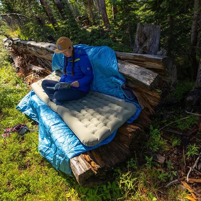Repair patches are included for on-trail field maintenance.