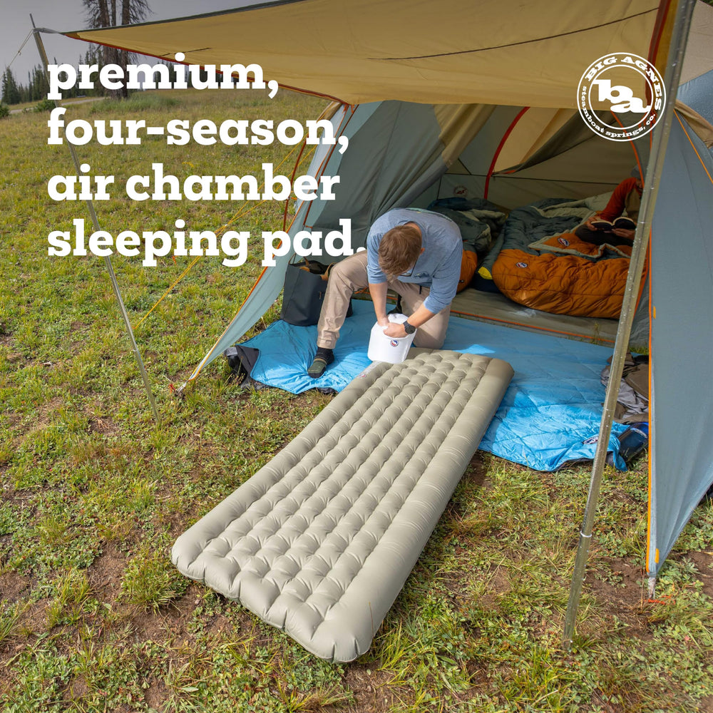 Ultralight offset I-Beam design maintains stability in a compact pack.