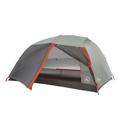 Big Agnes Copper Spur HV UL mtnglo interior light aids late-night reading and gear organization.