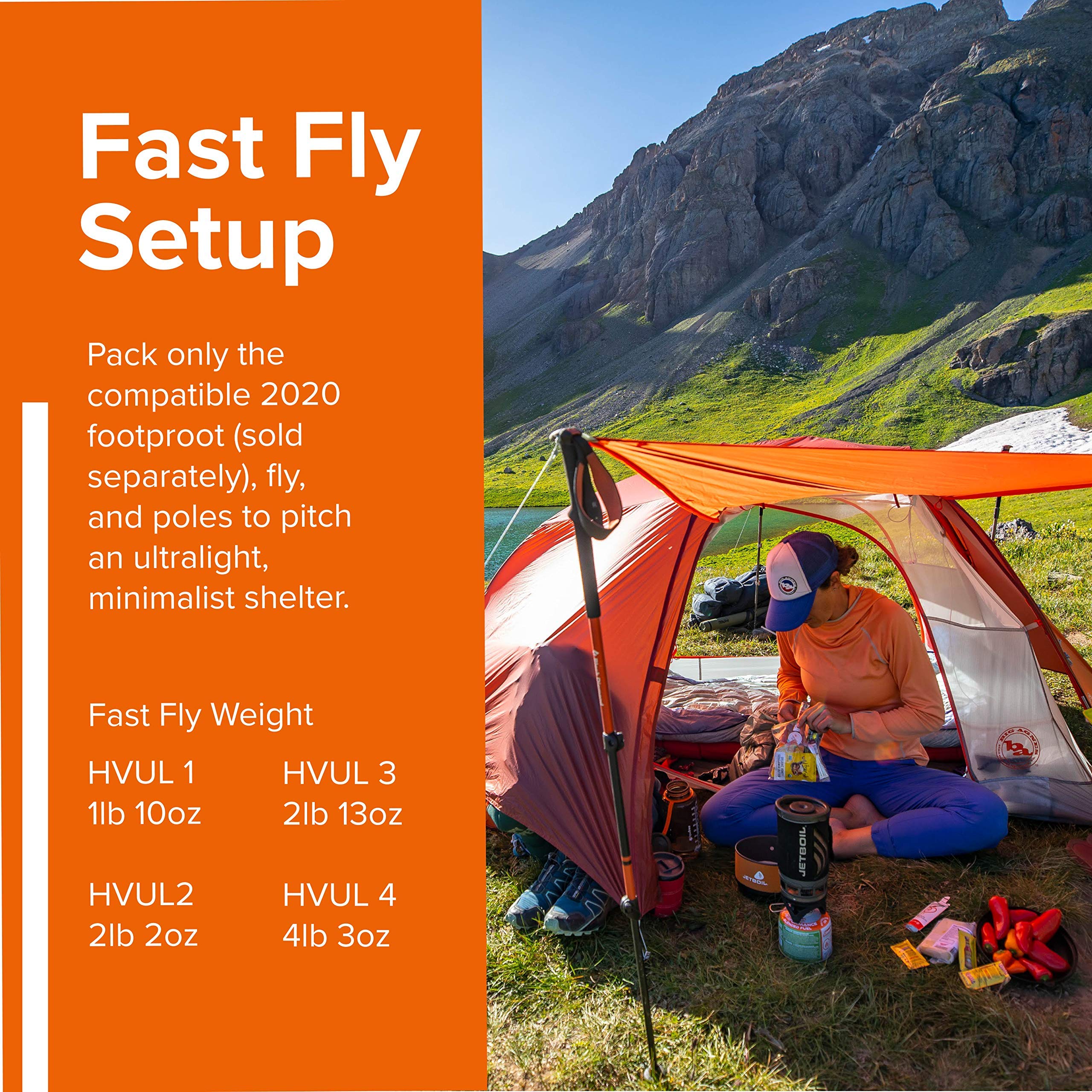 Big Agnes Copper Spur HV UL corner construction stabilizes shelter via TipLok buckle.