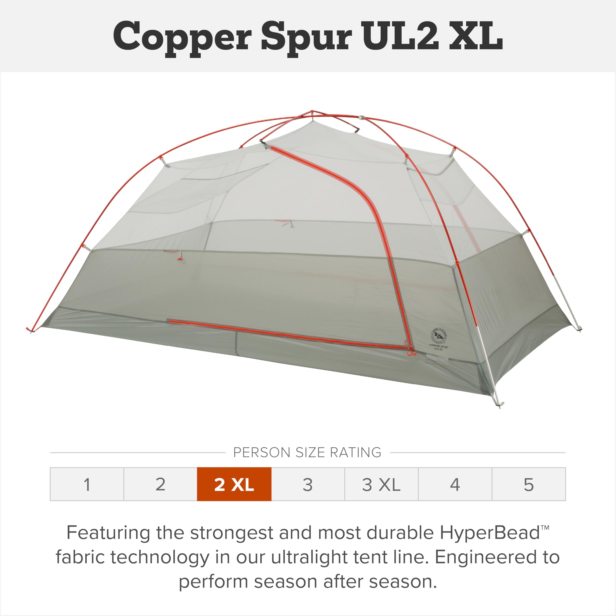 Big Agnes Copper Spur UL awning-doors provide protected entry in light rain