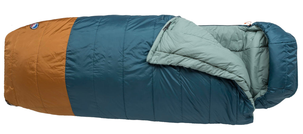 Big Agnes Echo Park padlok system closeup showing integrated pad attachment.