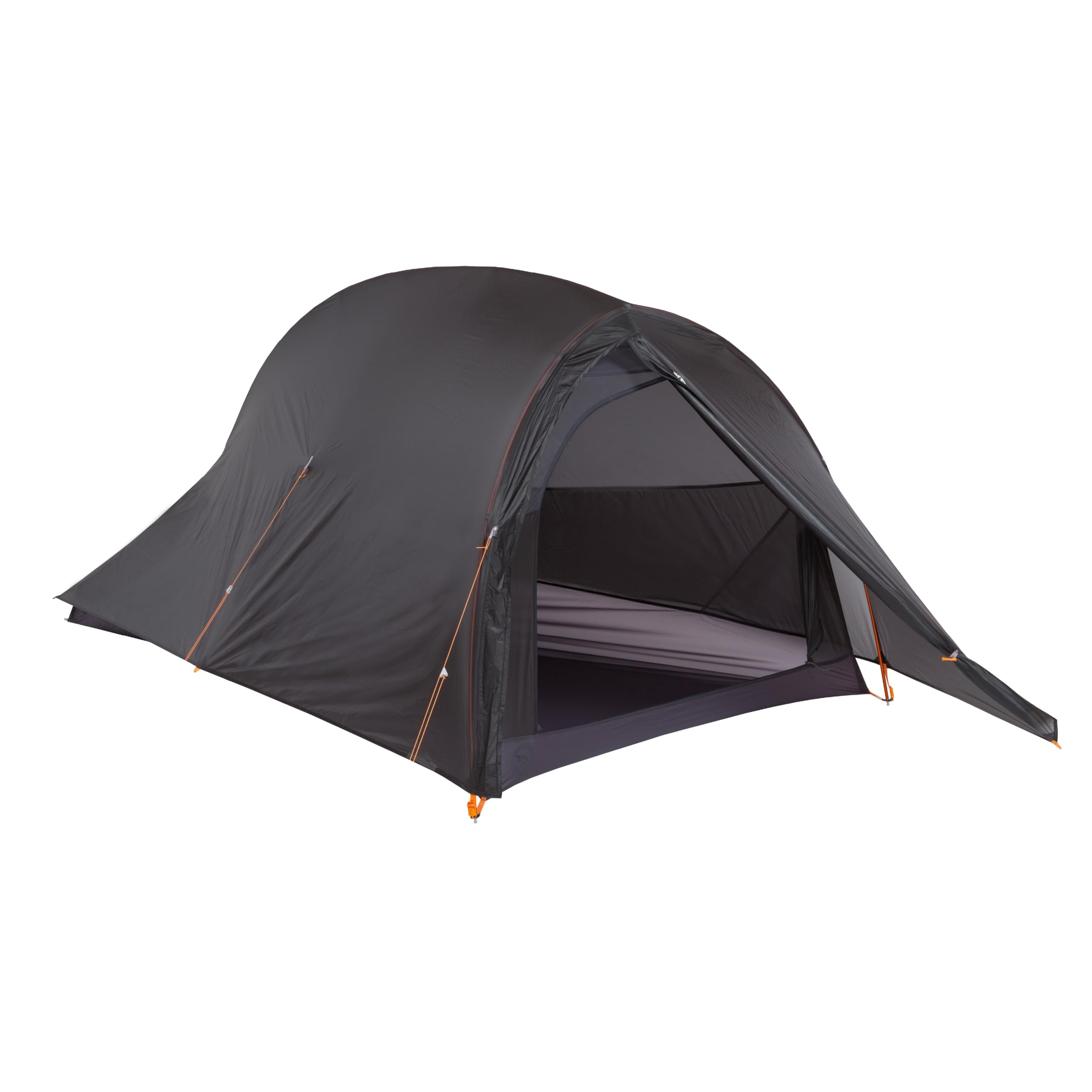 Big Agnes Fly Creek UL 1P tent pitched in the woods for ultralight solo camping