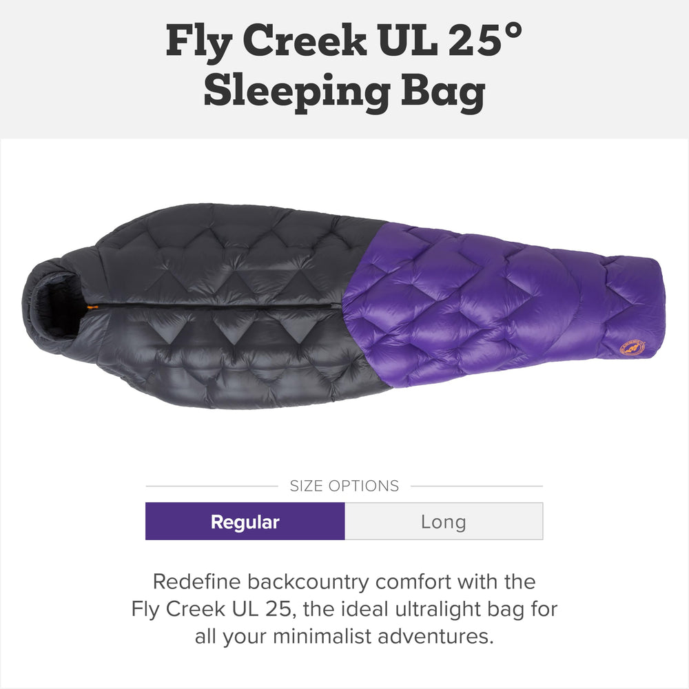 Big Agnes Fly Creek UL-850 DownTek footbox quilt-mode demonstrates versatile sleeping options