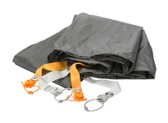 Big Agnes footprint for Copper Spur UL 2-person protects tent floor and enables fast fly setup.