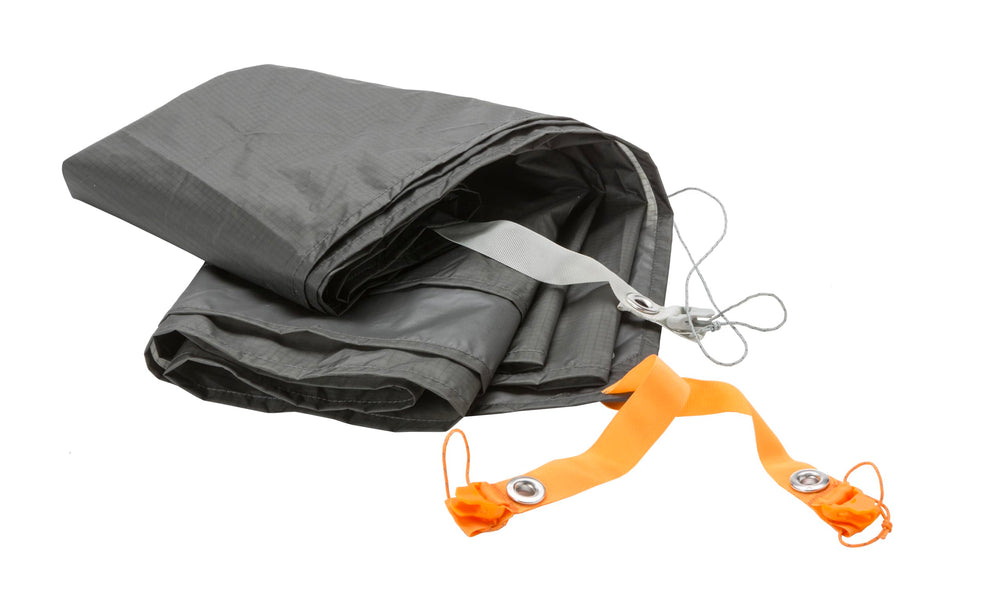 Big Agnes footprint for Tiger Wall UL tent protects the floor and aids lightweight setup.