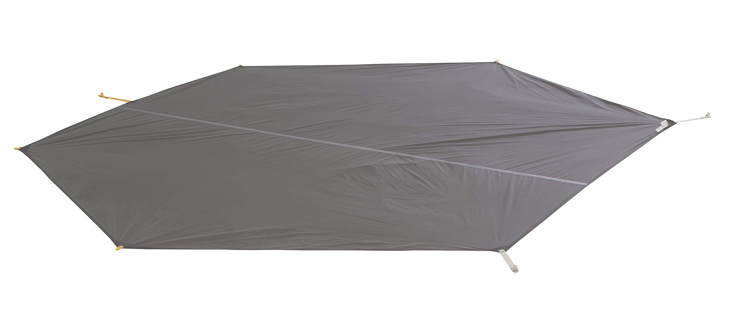 Big Agnes footprint for Tiger Wall UL3 Bikepack creates a dry vestibule floor for gear storage.