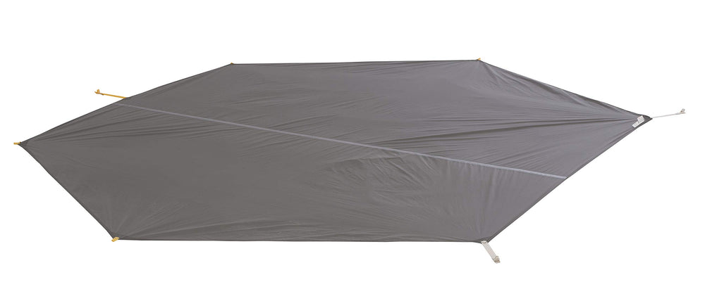 Big Agnes footprint for Tiger Wall UL3 Bikepack creates a dry vestibule floor for gear storage.