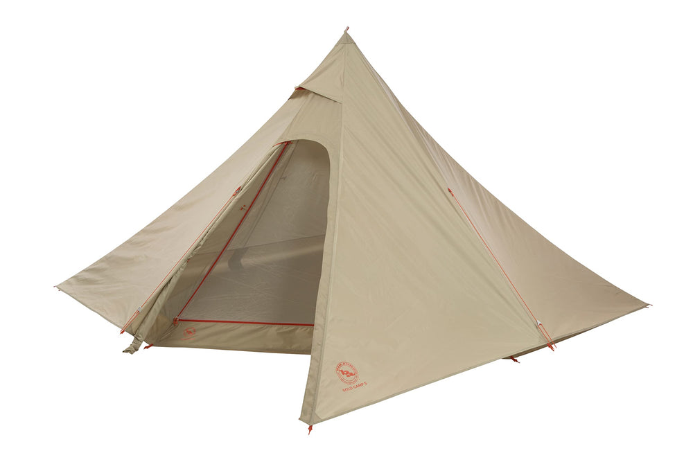 Big Agnes Gold Camp Mesh Inner interior pockets improve gear organization.