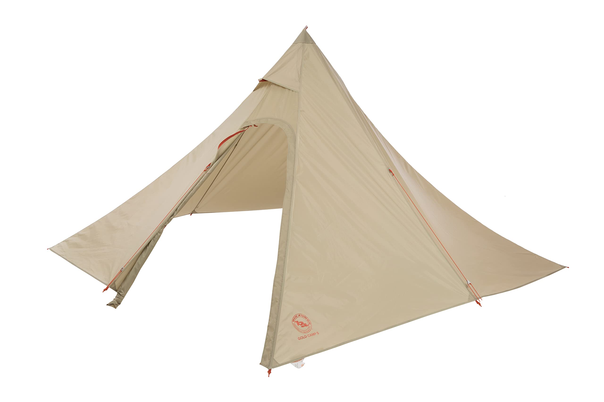 Big Agnes Gold Camp Tarp Safari 5-Person setup for quick trail shelter.
