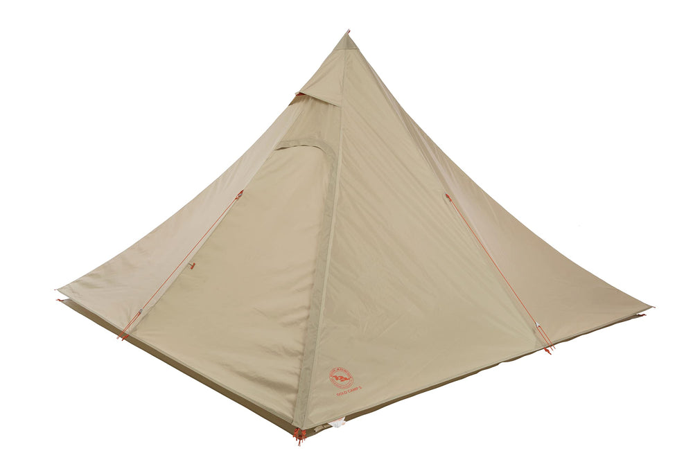 Big Agnes Gold Camp Tarp Safari interior with ample standing space.