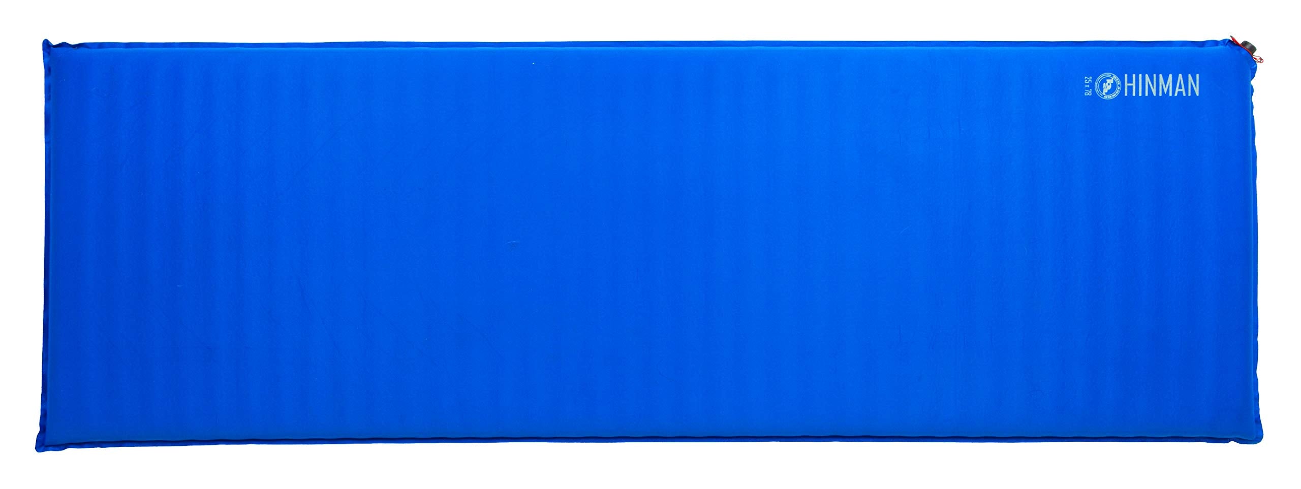 Big Agnes Hinman foam-core pad top view highlighting warm, all-season comfort