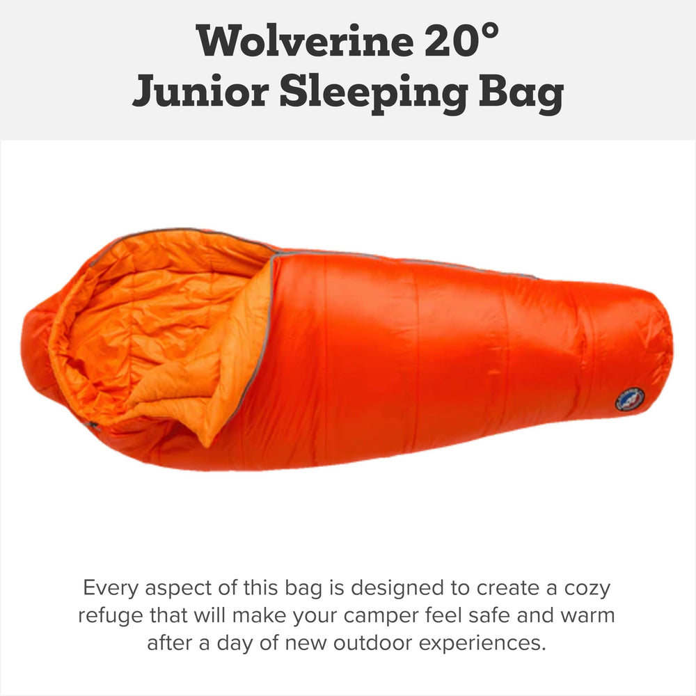 Big Agnes Wolverine interior with PadLok keeps young sleeper centered on the pad.