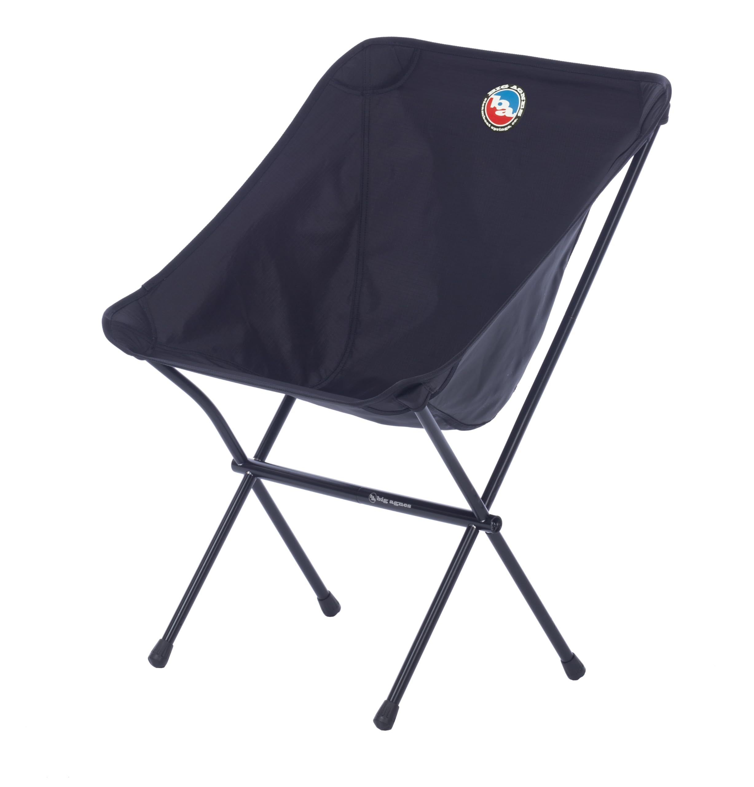 Big Agnes Mica Basin Chair durable nylon-robic fabric withstands backcountry use.