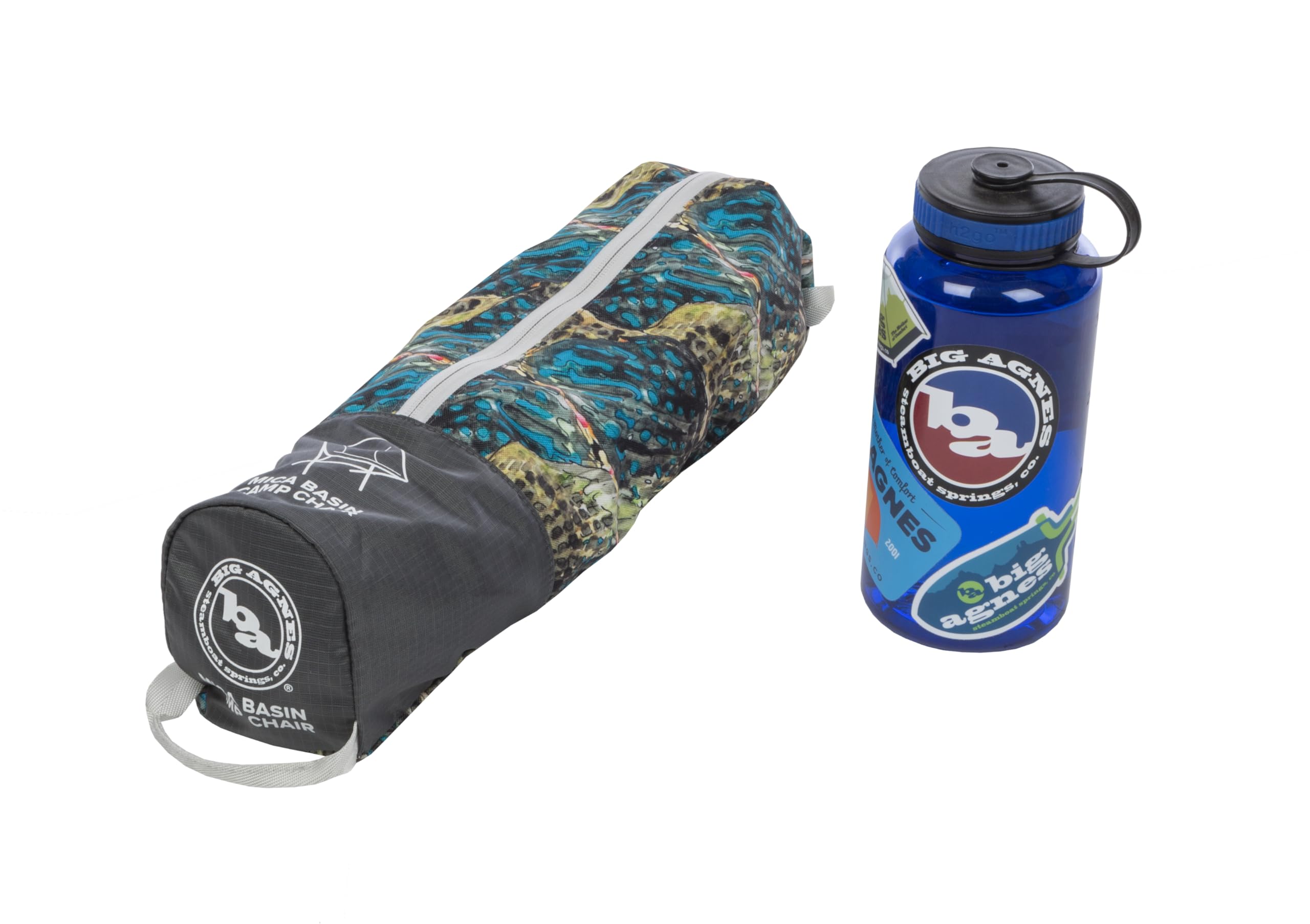 Big Agnes Mica Basin Chair packed-size highlights compact storage for travel-ready comfort