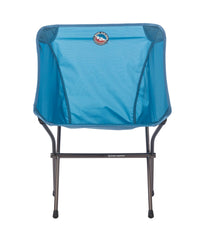 Big Agnes Mica Basin Chair ultralight frame for easy backpacking comfort.