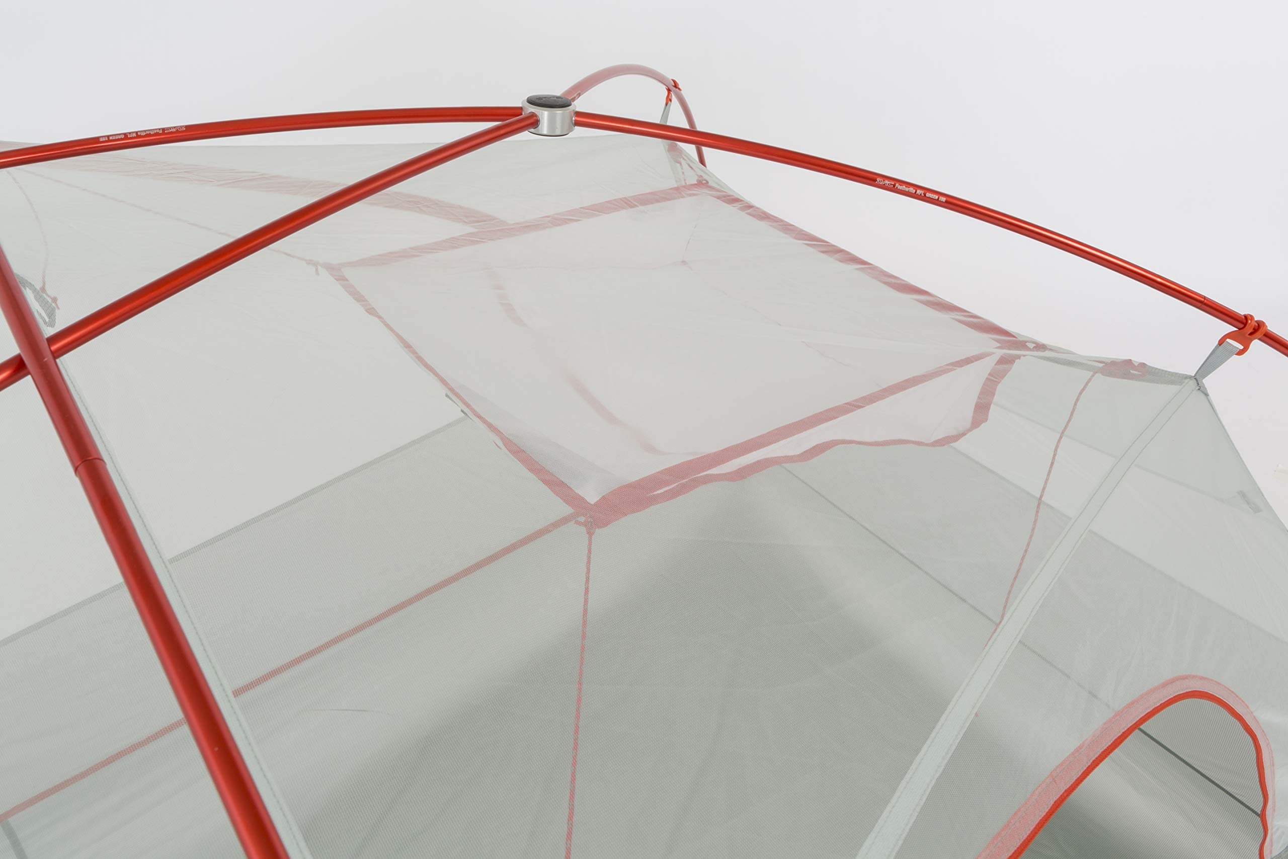 Big Agnes mtnglo gear loft square shown with compact 14.75 by 14.75 inch footprint.