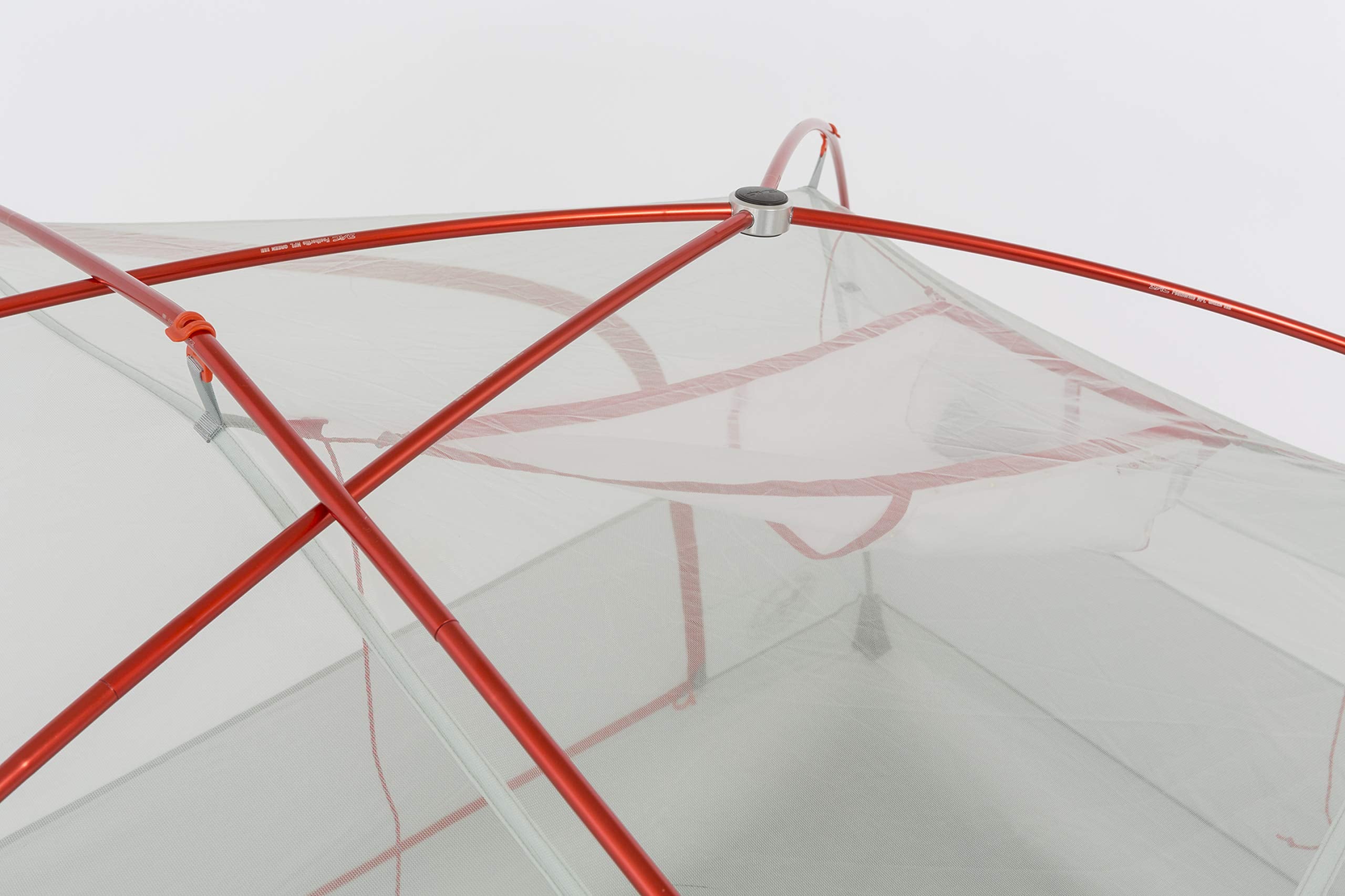 Big Agnes mtnGLO Gear Loft Triangle saves space in tents.