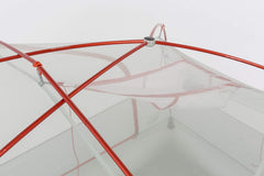 Big Agnes mtnGLO Gear Loft Triangle saves space in tents.