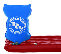 Big Agnes Rapide SL valves and inflation sack enable quick setup on uneven ground