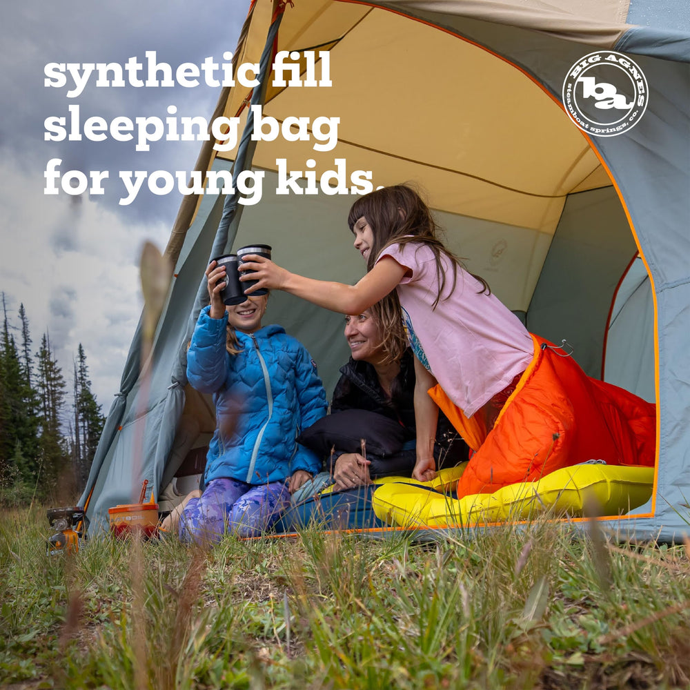 Big Agnes recycled Fireline Core insulation stays warm even when wet