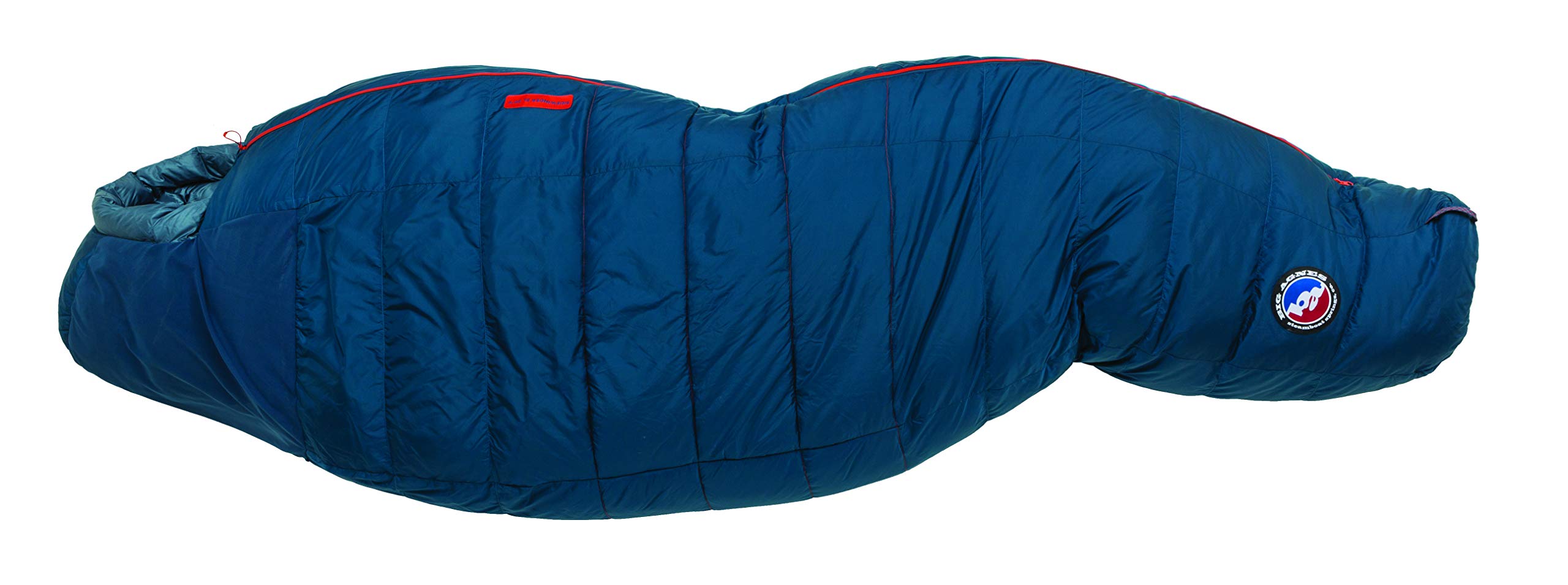Big Agnes Sidewinder SL 20 Pillow Barn feature demonstrates pillow stability