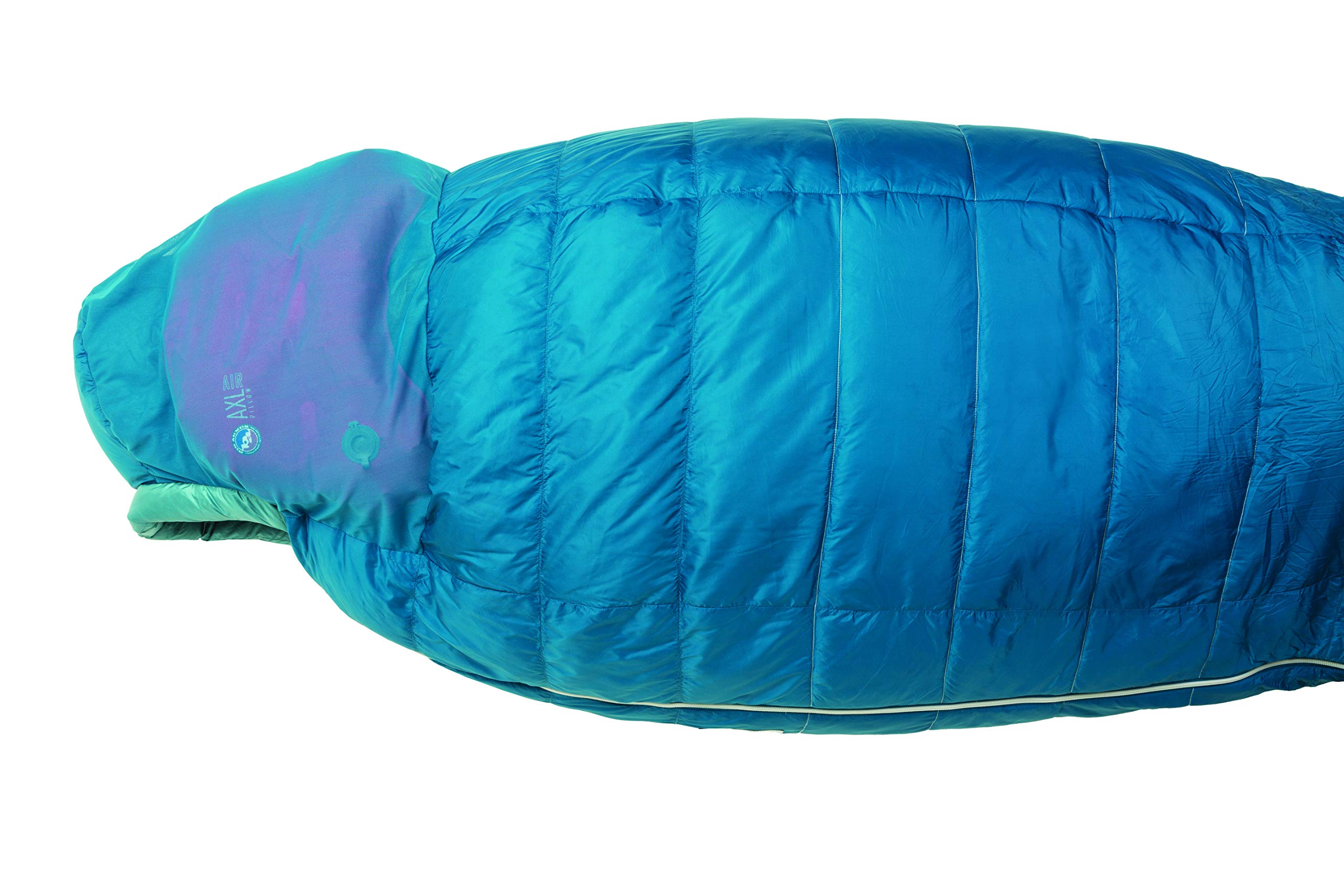 Zipper detail on the Sidewinder shows smooth, snag-free operation