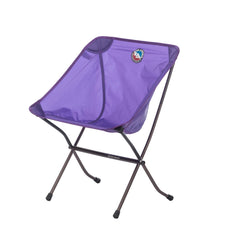 Big Agnes Skyline UL Chair royal purple packed, compact for backcountry trips.