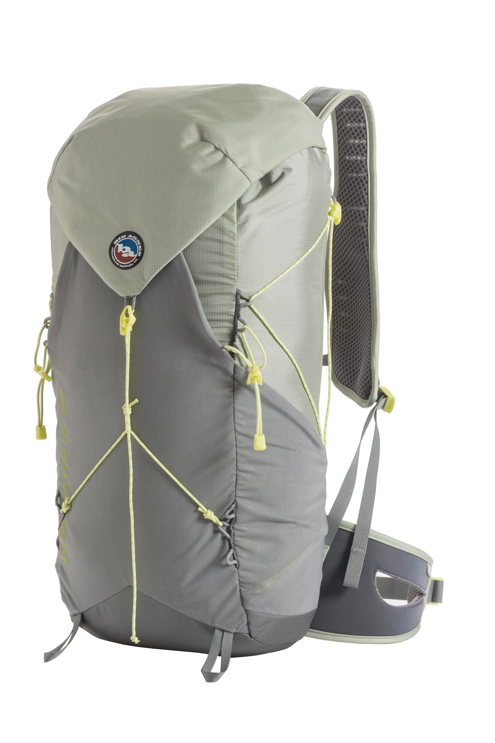 Big Agnes Sweetwater UL 28L front view shows ultralight comfort for day hikes