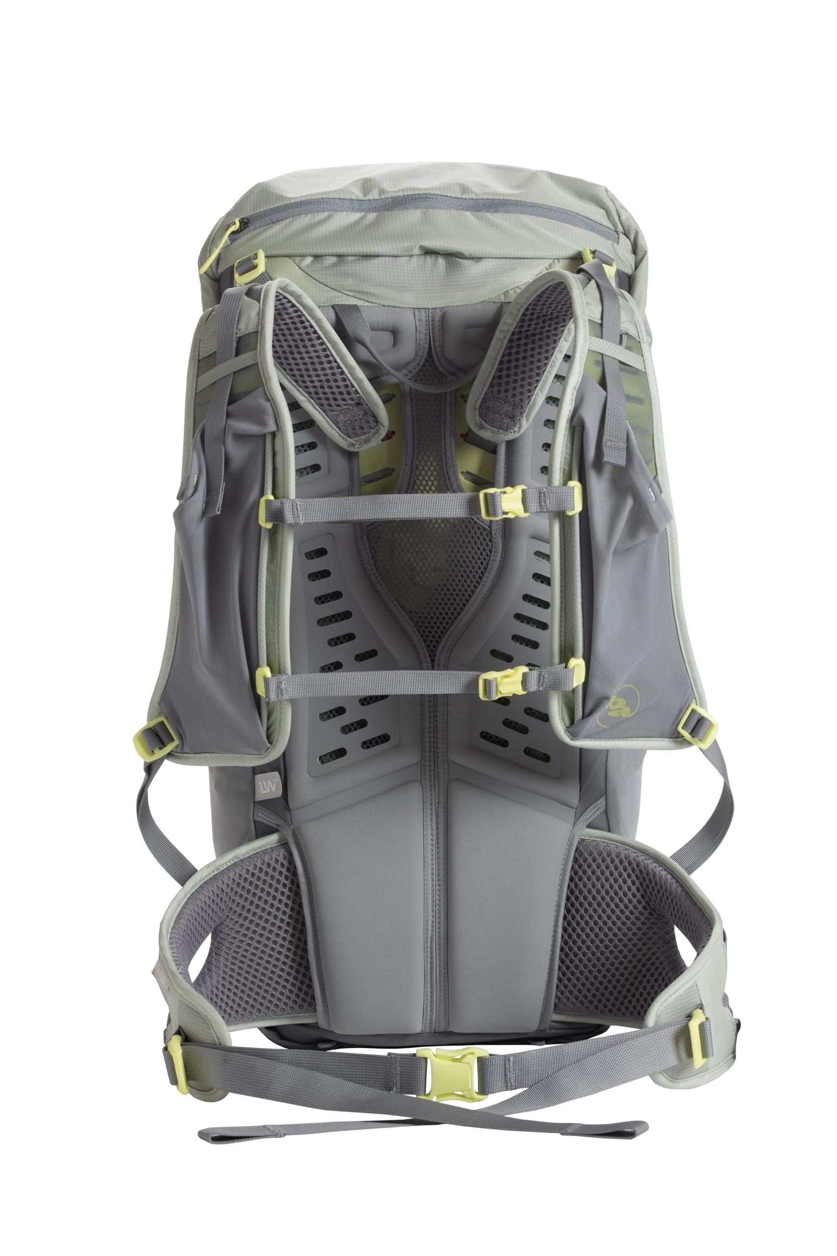 Big Agnes Sweetwater UL 43L shoulder straps provide breathable, snug trail fit