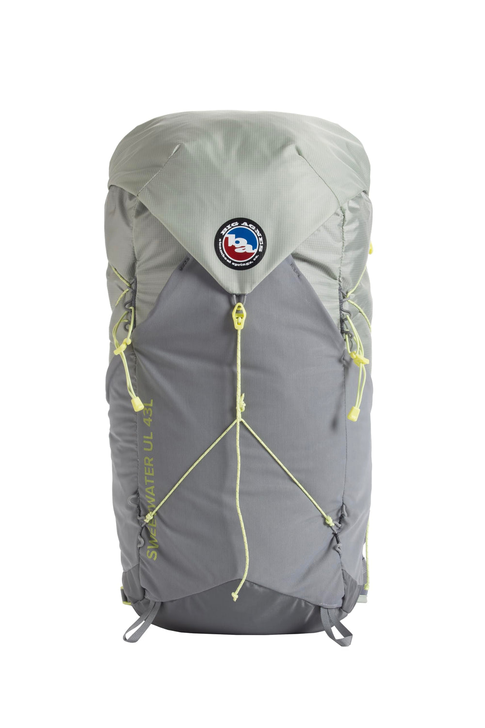 Big Agnes Sweetwater UL 43L hip belt close-up highlighting secure comfort on long trails.