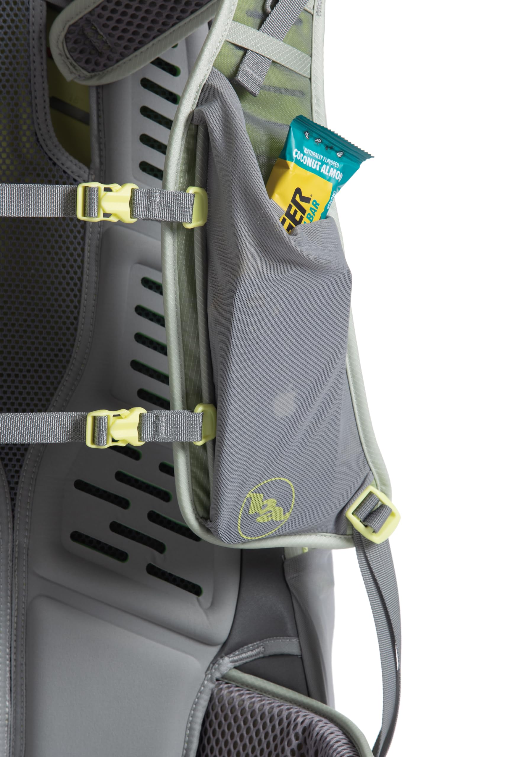 Load lifter system on Big Agnes Sweetwater UL 60L Mercury boosts balance on trail.