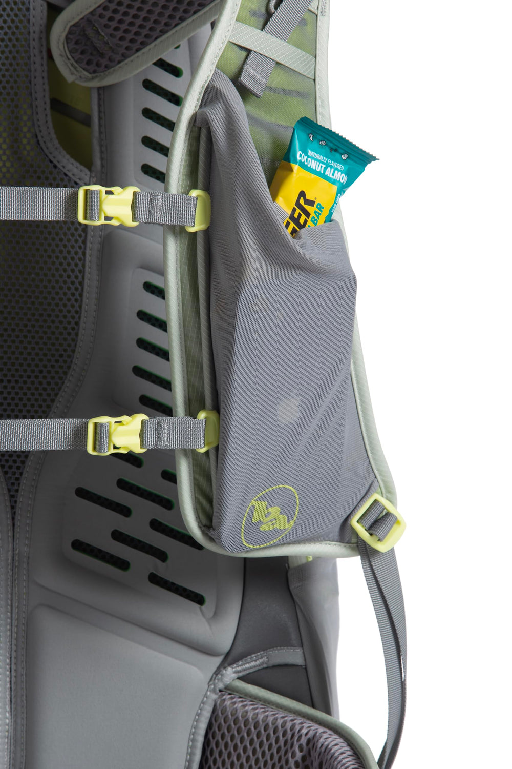 Load lifter system on Big Agnes Sweetwater UL 60L Mercury boosts balance on trail.