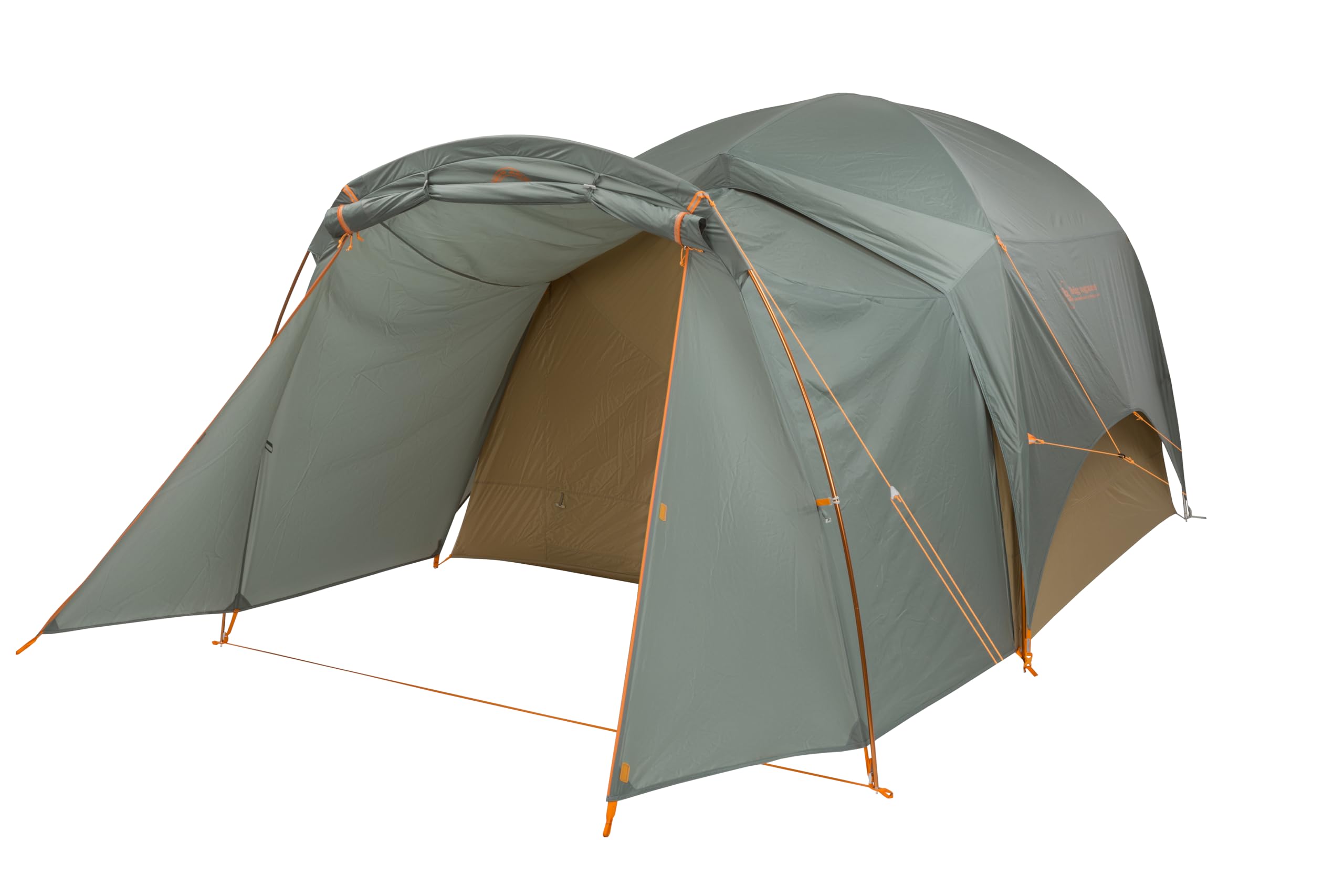 Big Agnes Vestibule awning-style doors provide flexible ventilation and quick access.