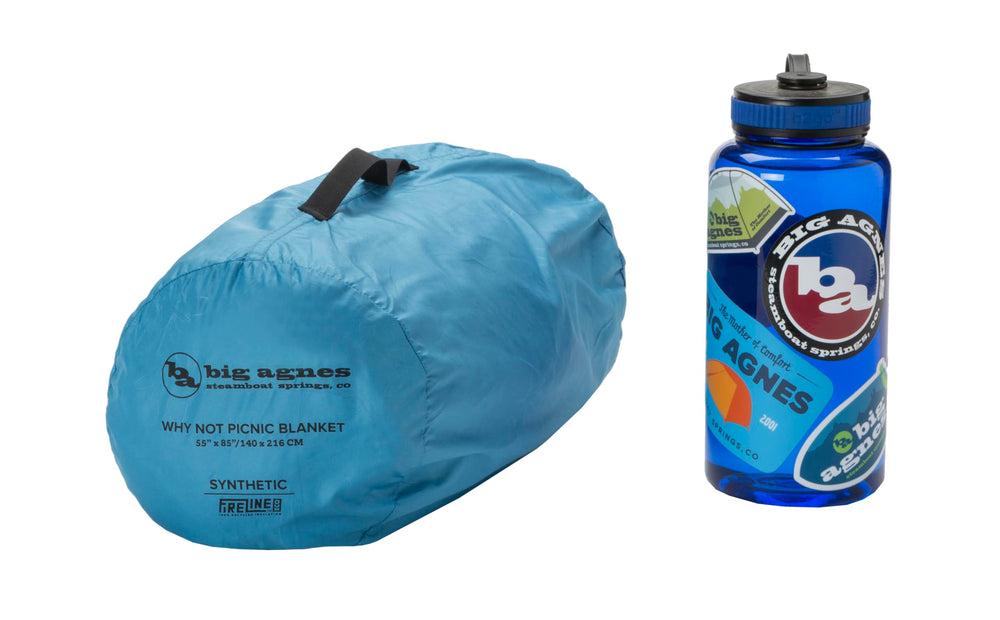Big Agnes Why Not Picnic Blanket corner Rock Pockets stabilize corners
