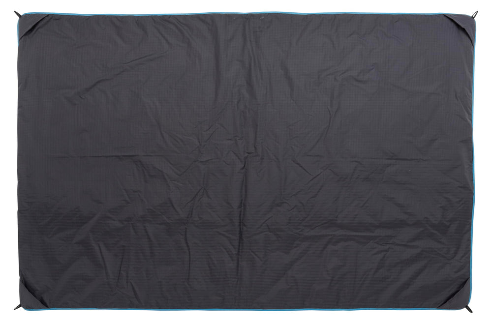Big Agnes Why Not Picnic Blanket highlights eco-friendly insulation for warmth.