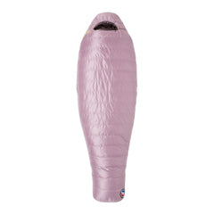 Big Agnes Greystone 20° women's bag, front view showing mummy shape