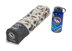 Big Agnes Woodchuck Table backcountry prep and kids seating option.
