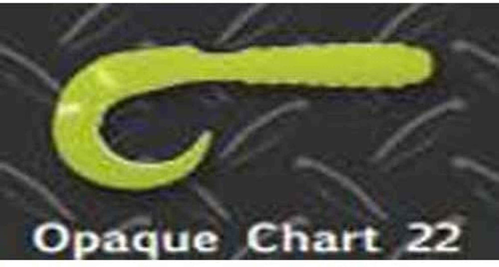 Big Bite Baits 2-inch Curl Tail Grub in opaque chartreuse, ideal for crappie and panfish