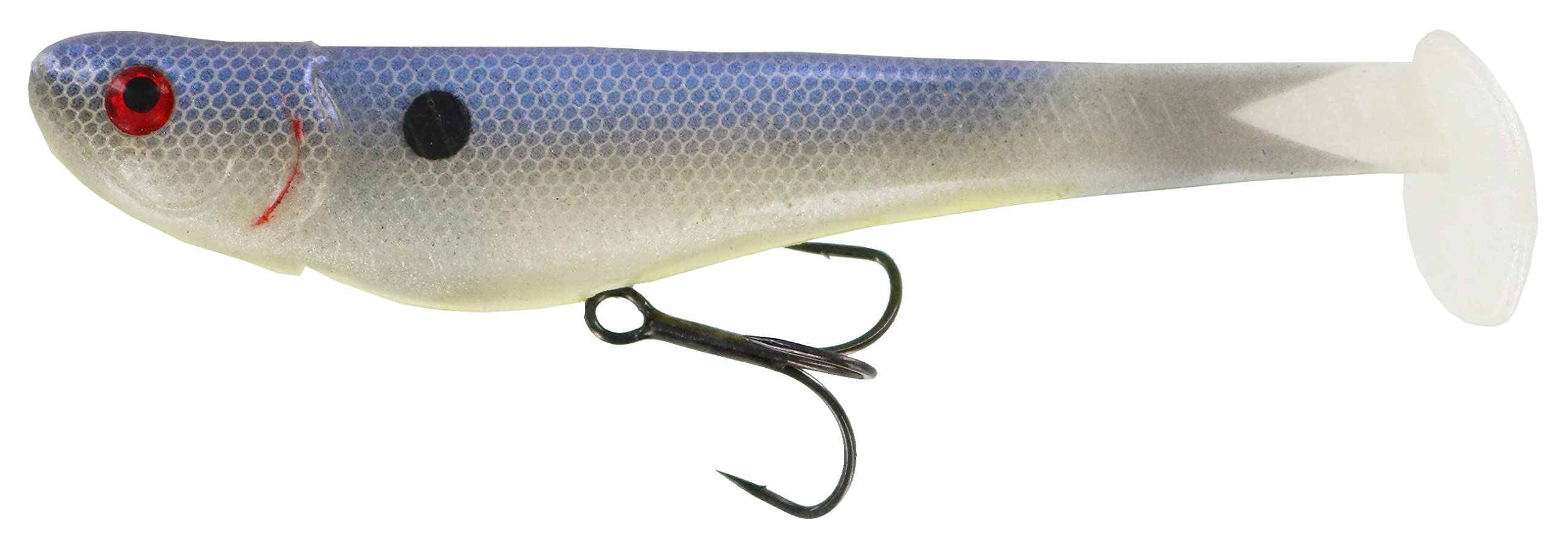 Big Bite Baits B5 Line Thru Swimbait rigging setup for line-through presentation
